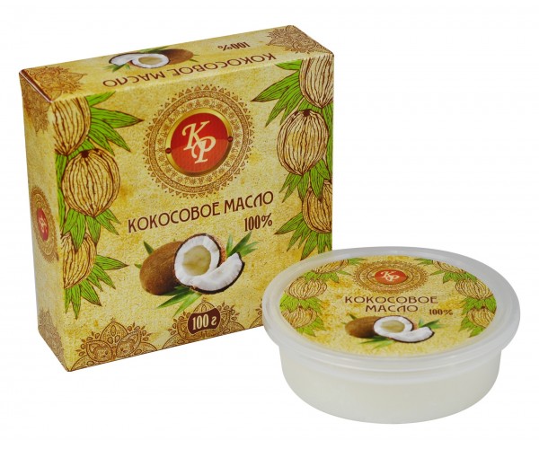 Жирное кокосовое масло "Крымская роза" (100г)